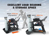 Welding Cart, 3-Tier Welder Cart Heavy Duty with 400Lbs Static Weight Capacity, 360&deg Swivel 02052005
