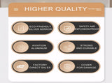 70" x 31" Full Length mirror white Aluminum Alloy Frame, leaning or Wall Mounted, High Definition, W2071P248359