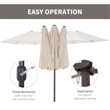 Outdoor beach umbrella/ Double-SidedMarket Umbrella 99467900