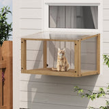 Waterproof Window Cat Perch Catio, Wood Cat Window Box, Window Catio for Indoor Cats. Suitable W2831P314279