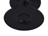 23.62"BLACK AND WHITE Tulip Table Mid-century Dining Table for 2-4 people With Round cremic Table W234P540494
