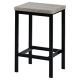 TOPMAX Counter Height Extra Long Dining Table Set with 3 Stools Pub Kitchen Set Side Table with WF198129AAE