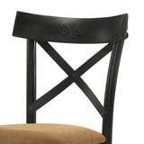 Brown and Black Side Chair B062P209260