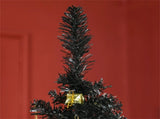 6 foot black Christmas tree with bracket 67291685