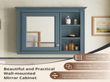 30'' x 28'' Medicine Cabinet, Wall Mounted Bathroom Storage Cabinet, Modern Bathroom Wall Cabinet N710P192495M