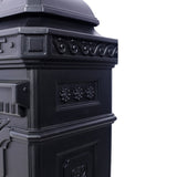 Mailboxs Mailboxes Residential The Court Large-Capacity Letter Box, Garden Floor Safety Mailbox, W465P230044