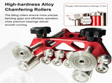 7in Sheet Metal Roller, Metal Roofing Tool, Portable Sheet Metal Fabrication, 0-100&deg Bending 03321071