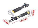 1 Pair Rear Shock Absorbers EDC 37106875090 Replacement for BMW X5 F15 xDrive35d 2014-2018 32056034