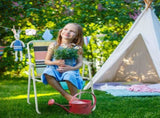 2PCS Folding Beach Chair, Lightweight Beach Chair with High Back, Portable Foldable Camping Chair 52331487
