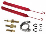 Pair Red Hood Springs L81-6009 Replacement for 08-23 Peterbilt 388 389 13-03662 1321315-AS 44157439