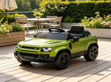 Green 12V Electric Kids Ride on Car Remote, Suspension, 3 Speed Modes, Lights, Music, Horn 49015109