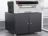 Office furniture Copier Cabinet black 2 door steel copier stand mobile pedestal file Printer Stand 39701117
