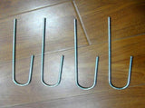 365182120CM Steel Tube Soccer Goal Training Set White 76667039