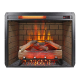 28 inch Infrared Electric Fireplace withTrim kit Insert, Touch Panel Home Decor Heater, Smokeless W1769P252987