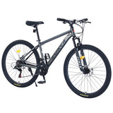 27.5 Inch Wheels 21 Speed Mountain Bike, for Men Women Boys and Girls, Front Suspension,Aluminum W1019P232789