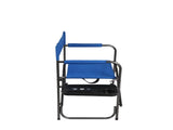 Director Chair with Side Table, Blue 61653549
