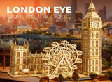 3D Wooden Puzzle Big Ben Model Kits Desktop Clock DIY Building Blocks Creative Gift Home Decor for 49045501