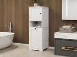 One-Compartment One-Door Tilt-Out Laundry Sorter Cabinet - White W1120P146256