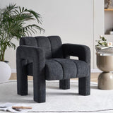 31.10" Wide Boucle Upholstered Accent Chair W579121280