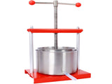 Fruit Wine Manual Press - 0.53 Gallon Stainless Steel Barrels Press Machine for Juice, 82467824