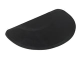3x 4.5x 1/2" Beauty Salon Semicircle Anti-fatigue Salon Mat Black 42550201