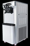 Commercial vertical ice cream machine,25-30L/H production capacity, with 2x6L hopper, 2000W power, W1676P146593