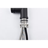 Pull down Single Handle Spring Kitchen Faucet W2287141946