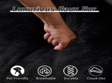Giant Bean Bag Couch for Adults, Ultra Soft Fluffy Loveseat Bean Bag Sofa, Oversized Chase Lounge 58247801