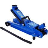 2.5 Ton Low Profile, Heavy-Duty Steel Racing Floor Jack with Single Piston Lift Pump, Lifting Range W465P190497