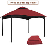 Replacement Canopy Top for Lowe's Allen Roth Heavy Duty Roof Top with Air Vent 10X12 W419P208847