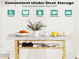 3-Piece Dining Table Set , Space-Saving Tuck-under Chair Design 77447985