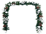9 Feet Christmas Garland with LED Lights 67883191