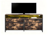 6-Drawer Cabinet with Non-Woven Fabric Drawers and Shelves TV Cabinet with RGB Light Strip US 47450333