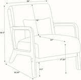 Wooden Lounge Chair B343P328599