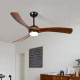 60-inch 3-blade solid wood ceiling fan light W2878P254290