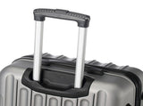3-in-1 Multifunctional Large Capacity Traveling Storage Suitcase Silver Gray 52264925