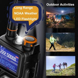 BAOFENG K5PLUS 10w Ham Radio Long Range Portable Handheld Walkie Talkies Long 42342344