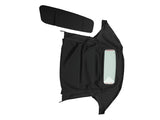 Black PVC Composite Top fit for Mazda Miata 1990-2005 with Glass Window Cover 47234075