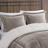 King Plush to Sherpa Down Alternative Comforter Set B035100469