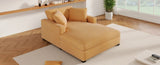 Mirod 53.5''*70.9'' Oversized Chaise, Lounge Chair - Classic Design, Soft Fabric, Easy Assembly, N760P196662Y