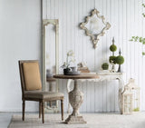 30" x 23.5" Artistic White Diamond Scrollwork Mirror, Home Accent Mirror for Living Room, Entryway, W2078124361