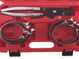 7-Piece Piston Ring Compressor 73-111mm fit for Car Engine Service Ratchet Set 01576397