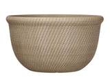 100% Recycled Resin Planter, Khaki Chino, 15.8in x 15.8in x 12in 47851475