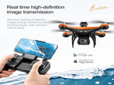 S116 Drone Orange 2 Batteries Built-in Electric Adjustable Camera Adjustable To 90&deg With LED 52275616