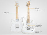 GST Stylish H-S-S Pickup Electric Guitar Kit with 20W AMP Bag Guitar Strap 04789197