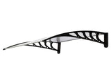 HT-100 x 80 Household Application Door & Window Rain Cover Eaves Canopy White & 10396824