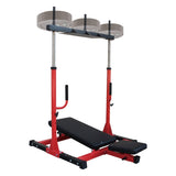 Vertical Leg Press with Adjustable Leg, Back and Head Positions, Leg Strength Training W2031P271239