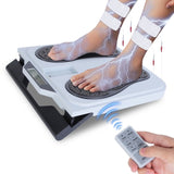 TENS & EMS Foot Massager with 10 Modes & 50 Intensity Levels - Electric Foot Stimulator for 07306156