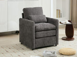 31.9" Cozy Upholstered Oversized Comfy Cloud Sofa Double Cushion Single Sofa Plush Cushion N719P251495E