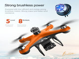 S116 Drone Orange 2 Batteries Built-in Electric Adjustable Camera Adjustable To 90&deg With LED 52275616
